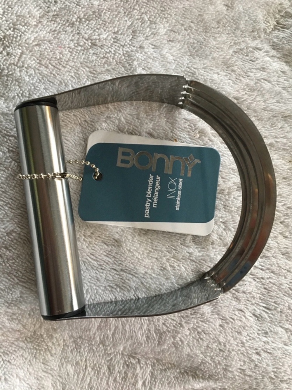 Vintage Stainless Steel Bonny Heritage Pastry Blender New with Tags